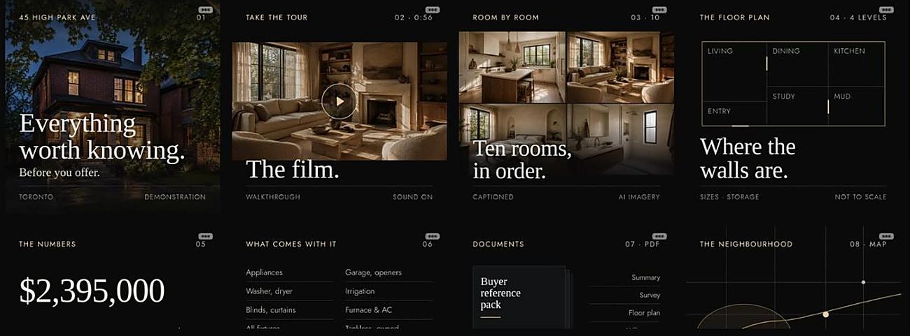 A listing hub · demonstration property